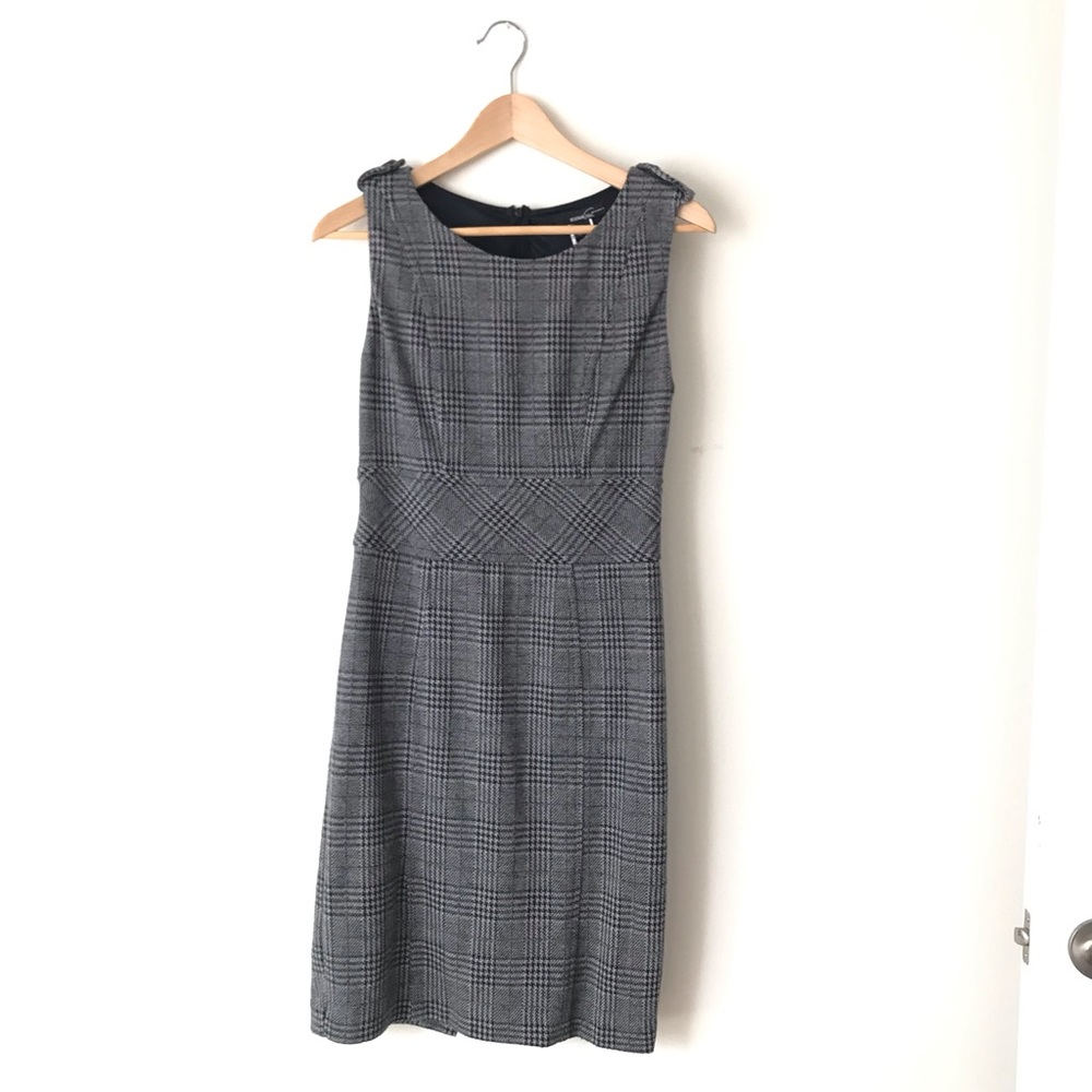 Mango Suit | Glen Plaid Dress